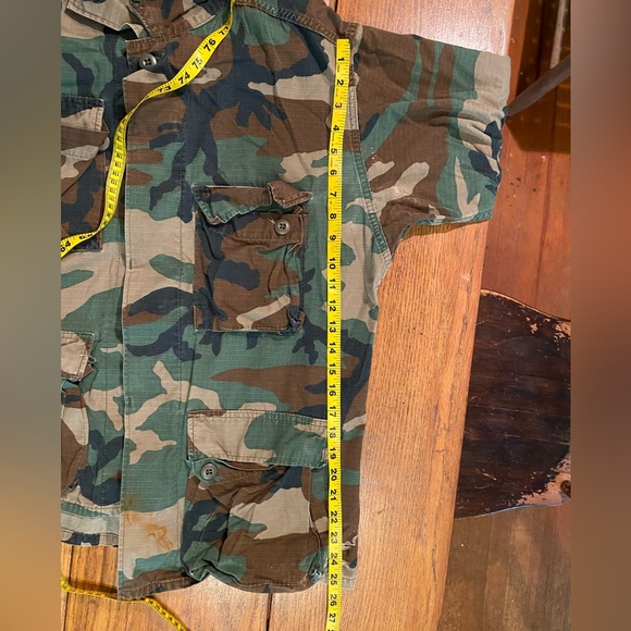 Military Surplus Vintage Camo Shirt/Jacket - Picture 2 of 5